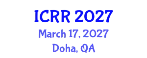 International Conference on Radiography and Radiotherapy (ICRR) March 17, 2027 - Doha, Qatar