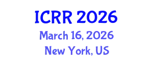 International Conference on Radiography and Radiotherapy (ICRR) March 16, 2026 - New York, United States
