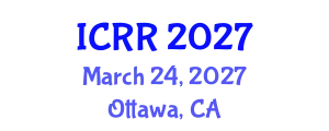 International Conference on Radiography and Radiotherapy (ICRR) March 24, 2027 - Ottawa, Canada