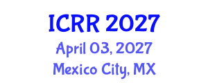 International Conference on Radiography and Radiotherapy (ICRR) April 03, 2027 - Mexico City, Mexico