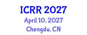 International Conference on Radiography and Radiotherapy (ICRR) April 10, 2027 - Chengdu, China