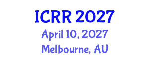 International Conference on Radiography and Radiotherapy (ICRR) April 10, 2027 - Melbourne, Australia
