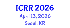 International Conference on Radiography and Radiotherapy (ICRR) April 13, 2026 - Seoul, Republic of Korea