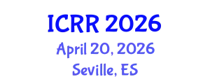 International Conference on Radiography and Radiotherapy (ICRR) April 20, 2026 - Seville, Spain