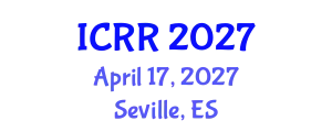 International Conference on Radiography and Radiotherapy (ICRR) April 17, 2027 - Seville, Spain