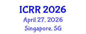 International Conference on Radiography and Radiotherapy (ICRR) April 27, 2026 - Singapore, Singapore