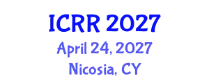 International Conference on Radiography and Radiotherapy (ICRR) April 24, 2027 - Nicosia, Cyprus