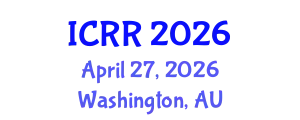 International Conference on Radiography and Radiotherapy (ICRR) April 27, 2026 - Washington, Australia