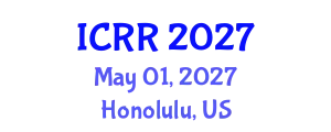 International Conference on Radiography and Radiotherapy (ICRR) May 01, 2027 - Honolulu, United States