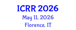 International Conference on Radiography and Radiotherapy (ICRR) May 11, 2026 - Florence, Italy