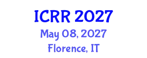 International Conference on Radiography and Radiotherapy (ICRR) May 08, 2027 - Florence, Italy