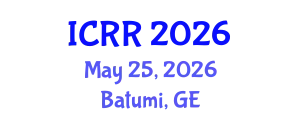 International Conference on Radiography and Radiotherapy (ICRR) May 25, 2026 - Batumi, Georgia
