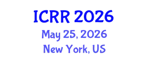 International Conference on Radiography and Radiotherapy (ICRR) May 25, 2026 - New York, United States