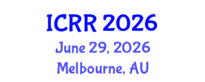 International Conference on Radiography and Radiotherapy (ICRR) June 29, 2026 - Melbourne, Australia