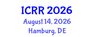 International Conference on Radiography and Radiotherapy (ICRR) August 14, 2026 - Hamburg, Germany