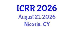 International Conference on Radiography and Radiotherapy (ICRR) August 21, 2026 - Nicosia, Cyprus