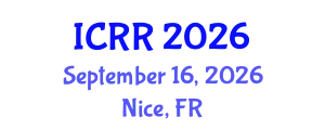 International Conference on Radiography and Radiotherapy (ICRR) September 16, 2026 - Nice, France