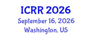 International Conference on Radiography and Radiotherapy (ICRR) September 16, 2026 - Washington, United States