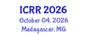 International Conference on Radiography and Radiotherapy (ICRR) October 04, 2026 - Madagascar, Madagascar