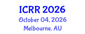International Conference on Radiography and Radiotherapy (ICRR) October 04, 2026 - Melbourne, Australia