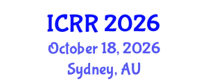 International Conference on Radiography and Radiotherapy (ICRR) October 18, 2026 - Sydney, Australia