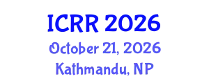 International Conference on Radiography and Radiotherapy (ICRR) October 21, 2026 - Kathmandu, Nepal