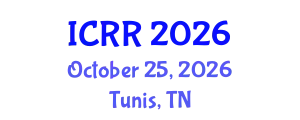International Conference on Radiography and Radiotherapy (ICRR) October 25, 2026 - Tunis, Tunisia