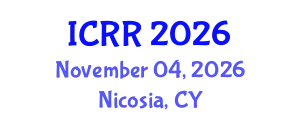 International Conference on Radiography and Radiotherapy (ICRR) November 04, 2026 - Nicosia, Cyprus