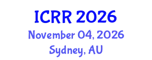 International Conference on Radiography and Radiotherapy (ICRR) November 04, 2026 - Sydney, Australia