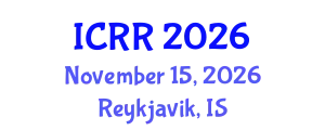 International Conference on Radiography and Radiotherapy (ICRR) November 15, 2026 - Reykjavik, Iceland