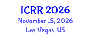 International Conference on Radiography and Radiotherapy (ICRR) November 15, 2026 - Las Vegas, United States