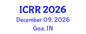 International Conference on Radiography and Radiotherapy (ICRR) December 09, 2026 - Goa, India