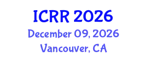 International Conference on Radiography and Radiotherapy (ICRR) December 09, 2026 - Vancouver, Canada
