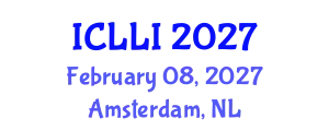 International Conference on Law and Legal Institutions (ICLLI) February 08, 2027 - Amsterdam, Netherlands