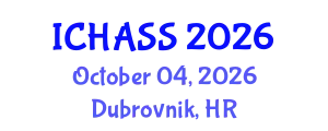 International Conference on Humanities, Administrative and Social Sciences (ICHASS) October 04, 2026 - Dubrovnik, Croatia