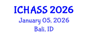 International Conference on Humanities, Administrative and Social Sciences (ICHASS) January 05, 2026 - Bali, Indonesia