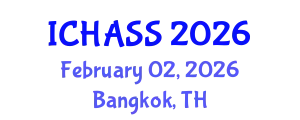 International Conference on Humanities, Administrative and Social Sciences (ICHASS) February 02, 2026 - Bangkok, Thailand