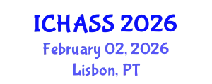 International Conference on Humanities, Administrative and Social Sciences (ICHASS) February 02, 2026 - Lisbon, Portugal
