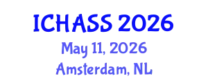 International Conference on Humanities, Administrative and Social Sciences (ICHASS) May 11, 2026 - Amsterdam, Netherlands