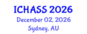 International Conference on Humanities, Administrative and Social Sciences (ICHASS) December 02, 2026 - Sydney, Australia