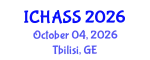 International Conference on Humanities, Administrative and Social Sciences (ICHASS) October 04, 2026 - Tbilisi, Georgia