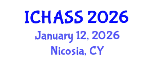 International Conference on Humanities, Administrative and Social Sciences (ICHASS) January 12, 2026 - Nicosia, Cyprus