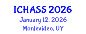 International Conference on Humanities, Administrative and Social Sciences (ICHASS) January 12, 2026 - Montevideo, Uruguay