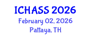 International Conference on Humanities, Administrative and Social Sciences (ICHASS) February 02, 2026 - Pattaya, Thailand