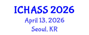 International Conference on Humanities, Administrative and Social Sciences (ICHASS) April 13, 2026 - Seoul, Republic of Korea