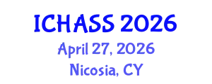 International Conference on Humanities, Administrative and Social Sciences (ICHASS) April 27, 2026 - Nicosia, Cyprus