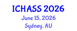 International Conference on Humanities, Administrative and Social Sciences (ICHASS) June 15, 2026 - Sydney, Australia