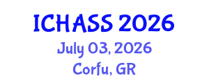 International Conference on Humanities, Administrative and Social Sciences (ICHASS) July 03, 2026 - Corfu, Greece