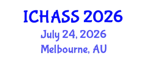 International Conference on Humanities, Administrative and Social Sciences (ICHASS) July 24, 2026 - Melbourne, Australia