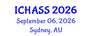 International Conference on Humanities, Administrative and Social Sciences (ICHASS) September 06, 2026 - Sydney, Australia